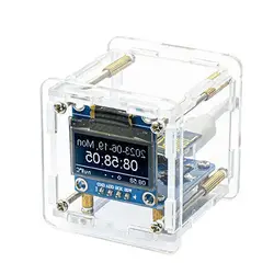 ESP8266 MINI Weather Clock WIFI Digital Clock DIY Soldering Kit Electronic Multifunctional Weather Station