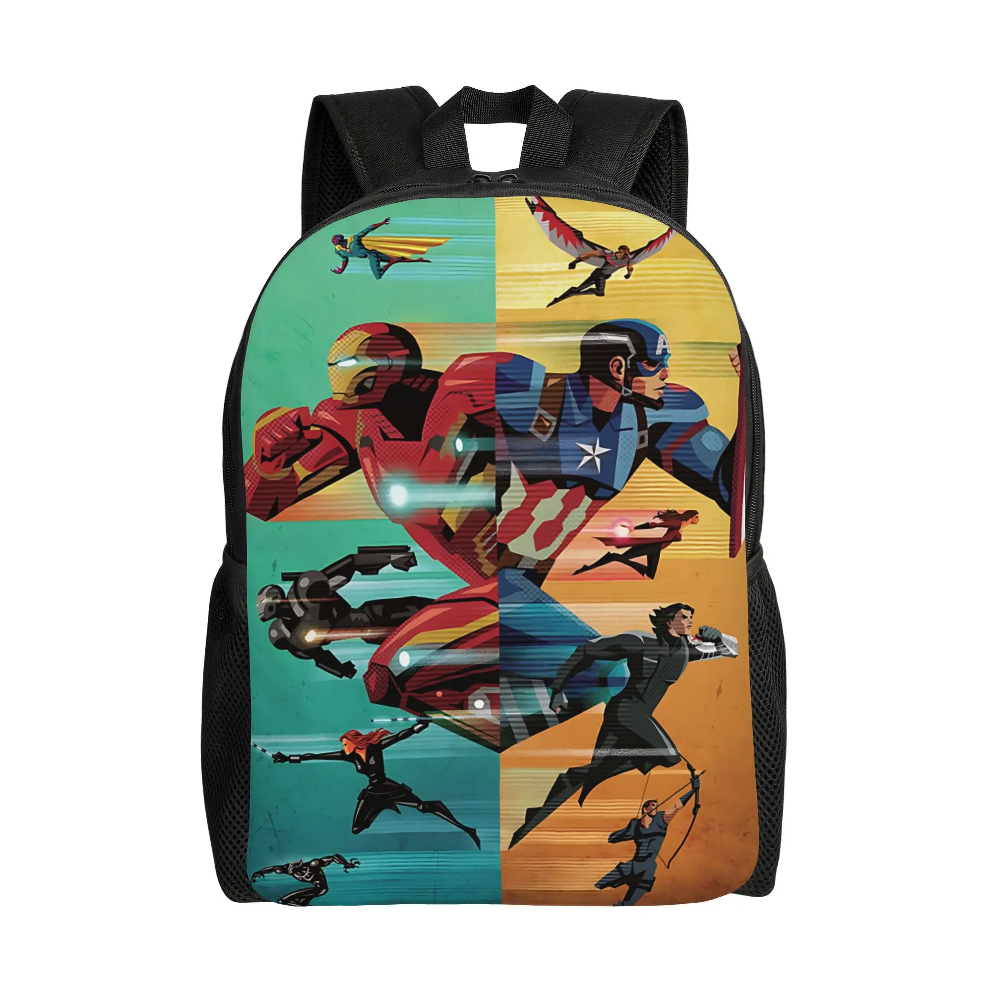 

1Piece Backpack Heroic Spirit New School Year Daypack Journey Captain America Gift New Term Starts