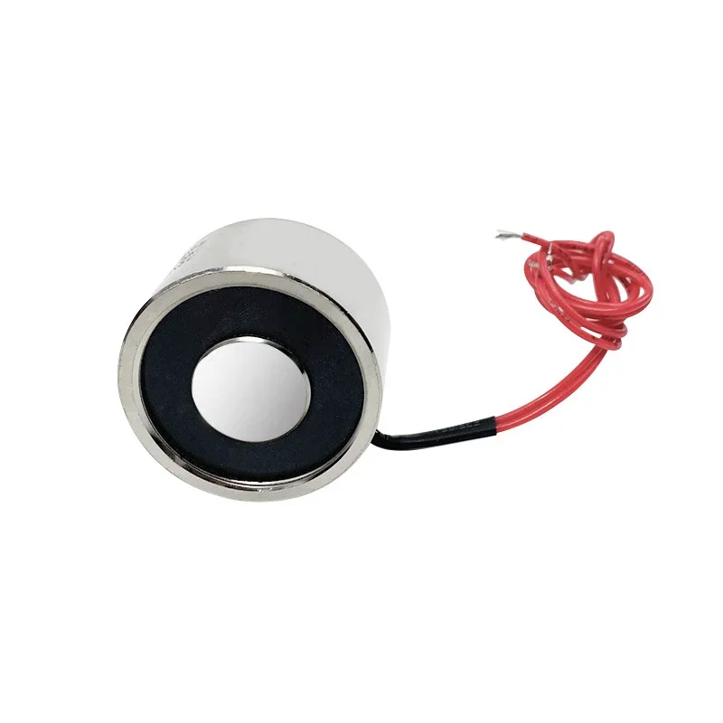 

Electromagnet P40/25 DC 12V 24V High Suction 35KG Mini Electromagnet Solenoid Electro Magnet 40*25mm