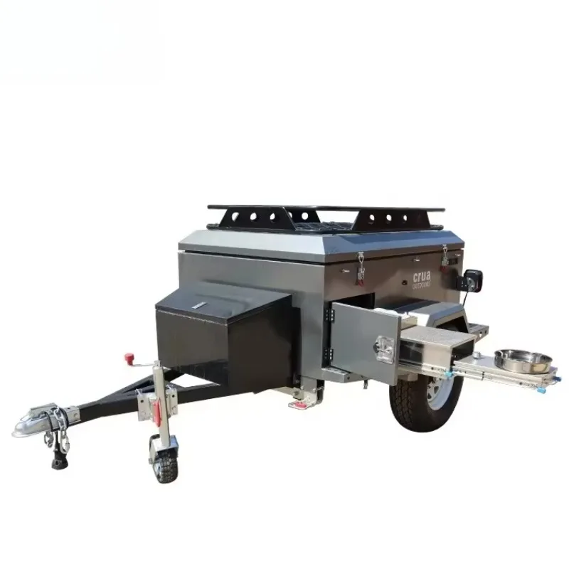 Off Road Teardrop Camper Travel Trailer With Independent Suspension