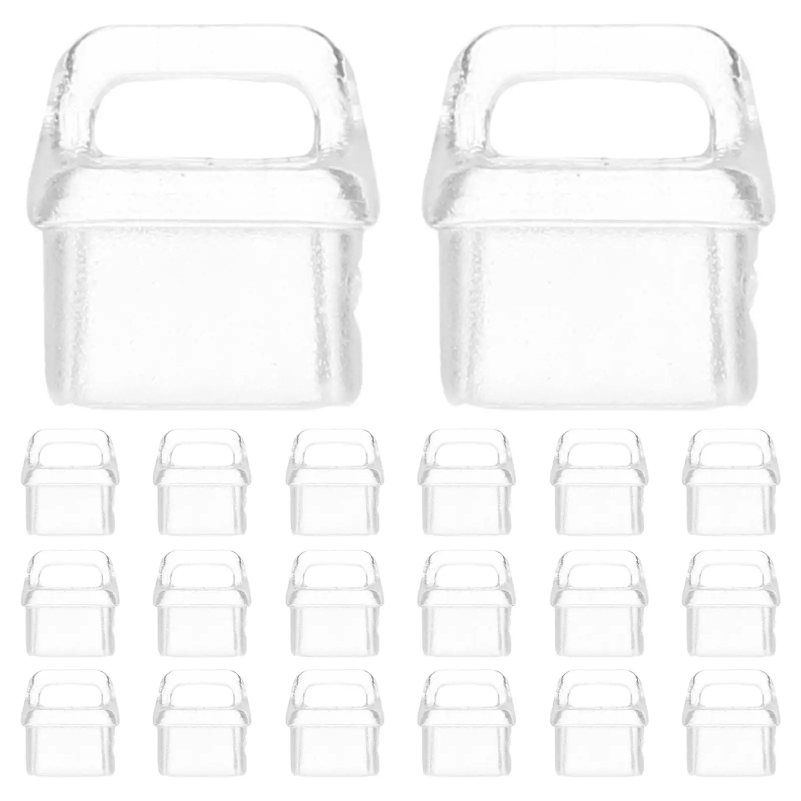 

40 Pcs Charging Plug Port Protector Dust for Mobile Phone Protective Cover Plugs Cell Charge PVC Hole Type Cap Caps