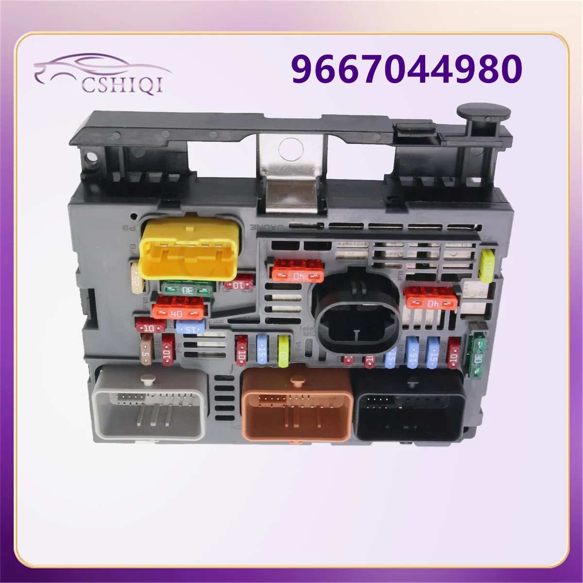 9667044980 Engine Fuse Box Assembly BSM R02 Module For Peugeot 5008 407 3008 Citroen C4 Picasso C5 C6 Auto Parts