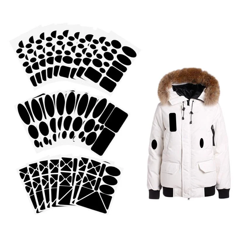 

5pcs Self Adhesive Patches For Down Jackets Pants T-shirt Clothes Repair Washable Patch Raincoat Umbrel Cloth Tent Stickers
