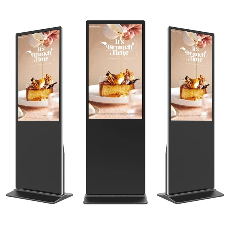 

55/65/75/85 inch vertical advertising machine display screen touch floor full screen advertising machine