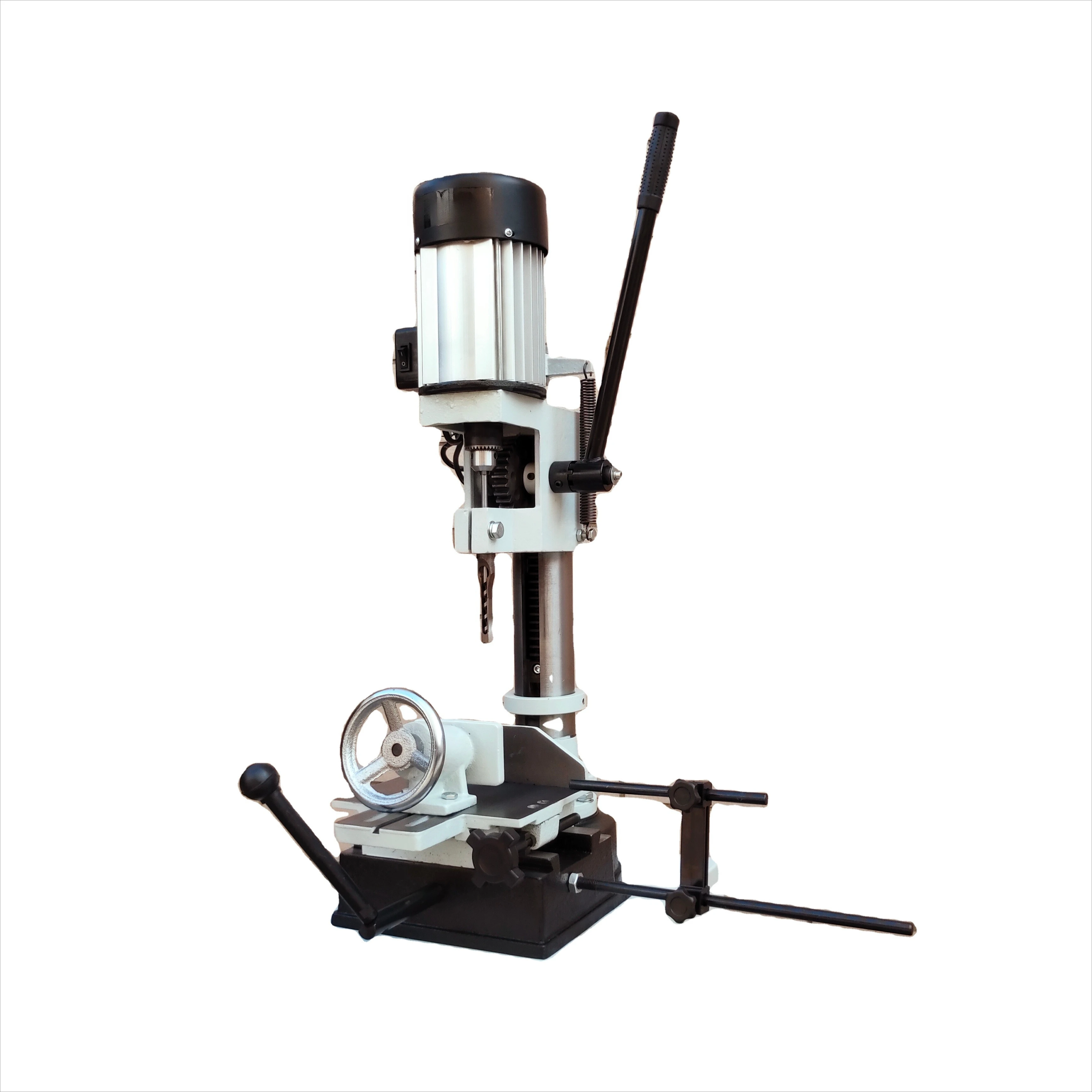 Portable Multifunctional Automatic Woodworking Mortise Machine Strong Stability Mortise Chisel Desktop Wood Drill Door