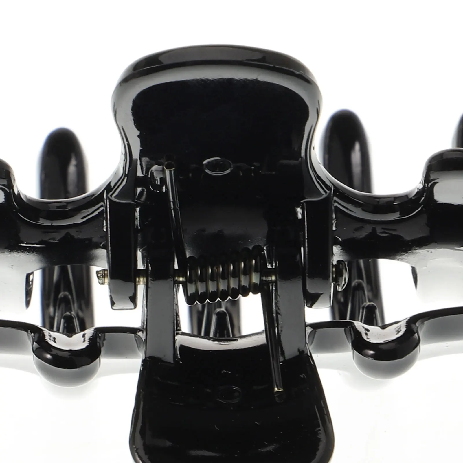 

10pcs 5-Tooth Claw Clip Women Resin Plastic Jaw Clamp Holder Back Hair Accessory Hollow Barrette Grip Hair Styling Tool