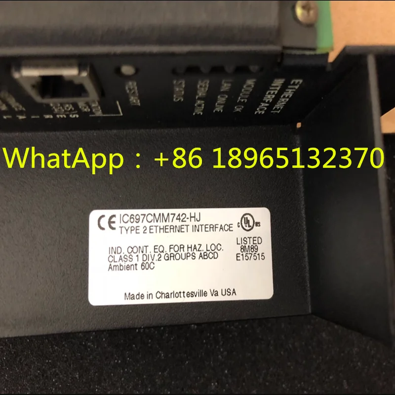IC697CMM742-HJ  IC697CMM742    IC697CGR772    IC698CPE030     IC695NKT002   New Original Module
