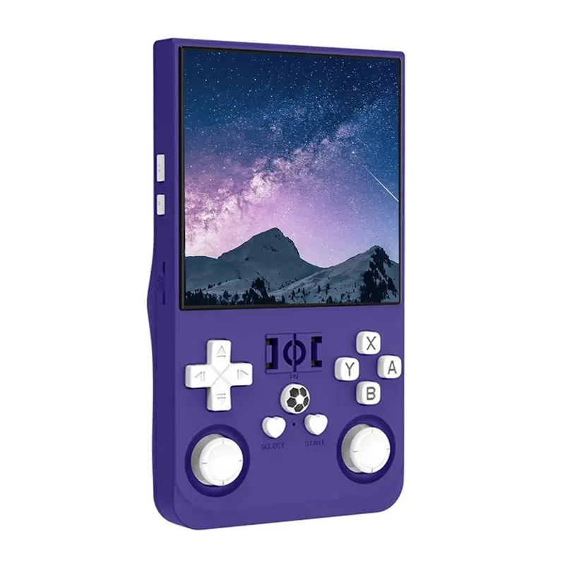 

Портативная игровая консоль ABKQ-R36MAX Retro 128 ГБ с 4,0-дюймовым IPS-экраном и предустановленными играми