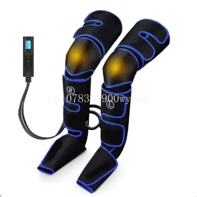 

Leg Massager Air Compression for Circulation Calf Feet Thigh Massage Muscle Pain Relief Sequential Boots Device with Handheld