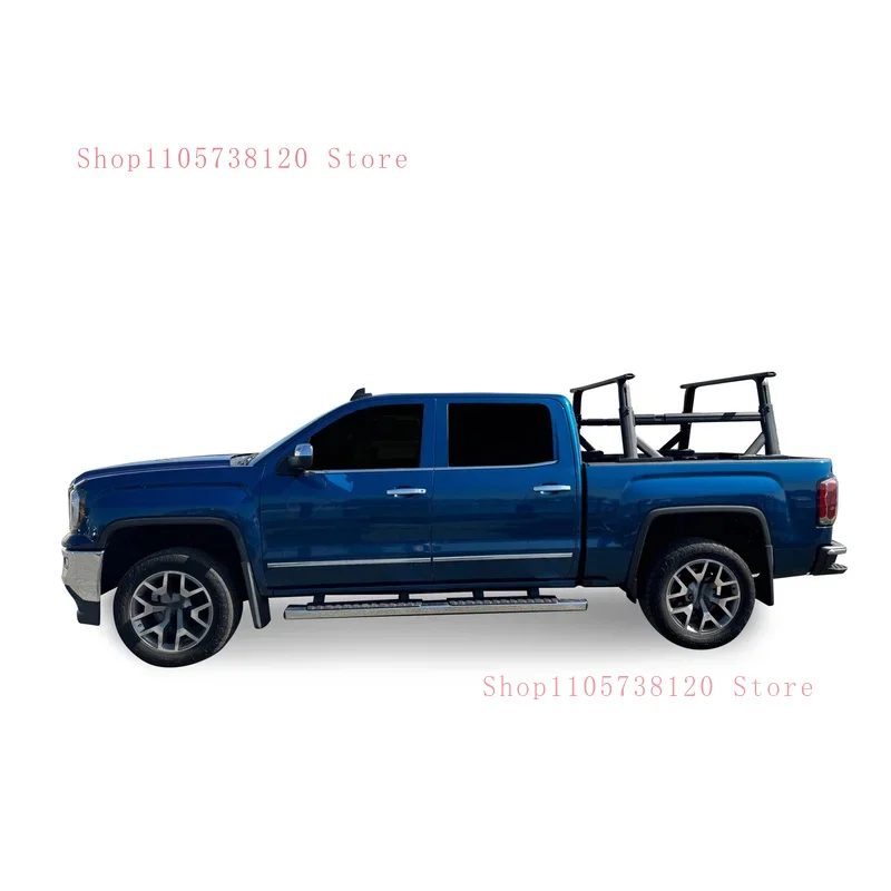 High Quality Adjustle Heavy Truck Bed Ladder Rack Black F0 Canoe Kayak Cer