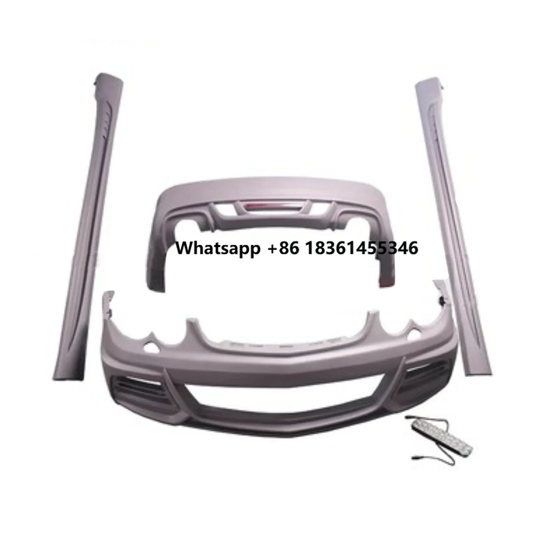 

Front Rear Bumper Assembly Side Skirt for CLK W209 Tail Wing Convert Body Kit Auto Accessories