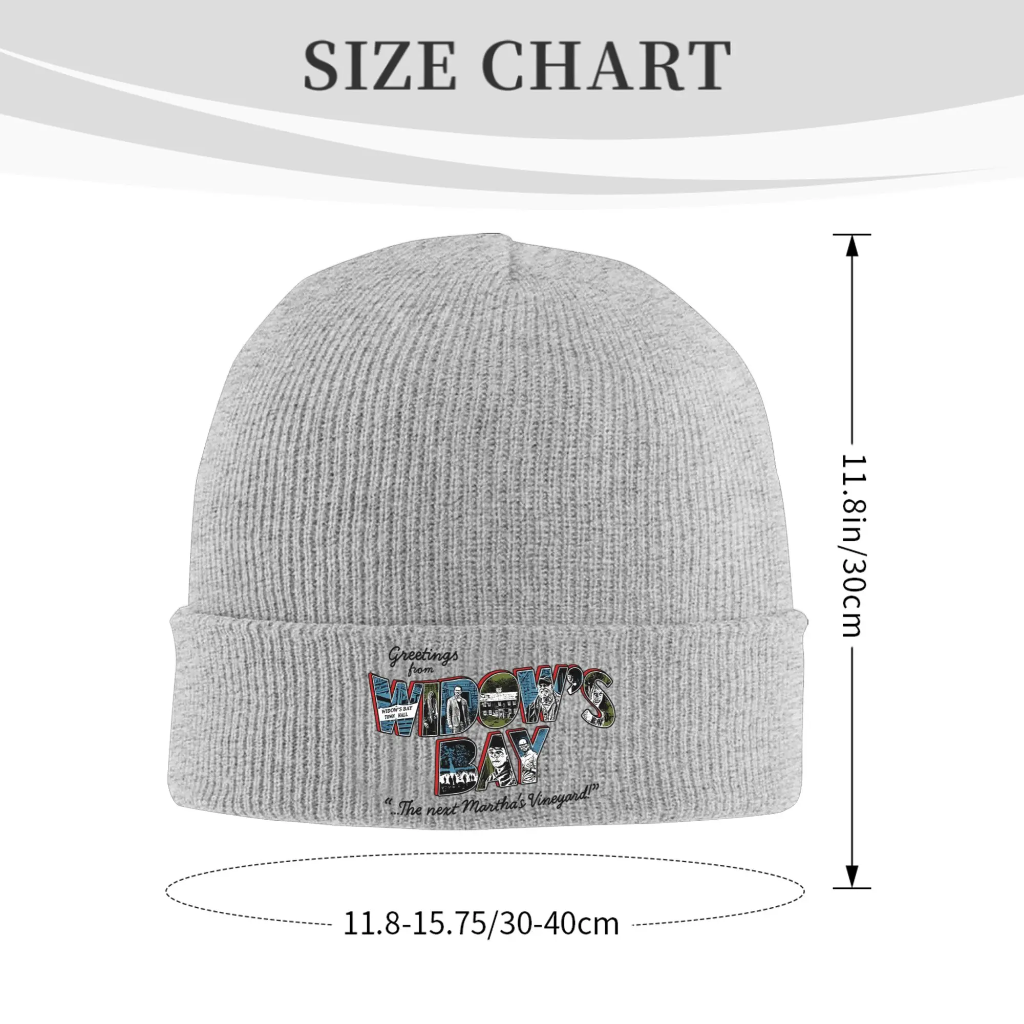 Widow's Bay Horror Movie 2026 Accessories Winter Warm Cuff Beanie For Men Women Skullies Knitted Caps  Bonnet Knit Hat