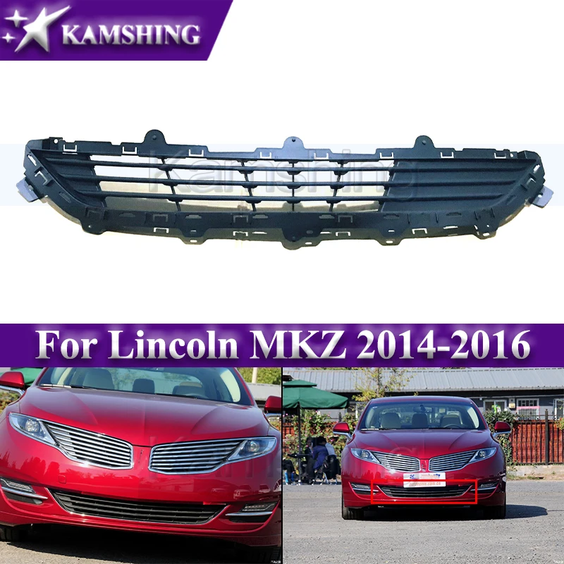 

Kamshing Front Bumper Lower Grille For Lincoln MKZ 2014-2016 Front Bumper Grill Racing Grills
