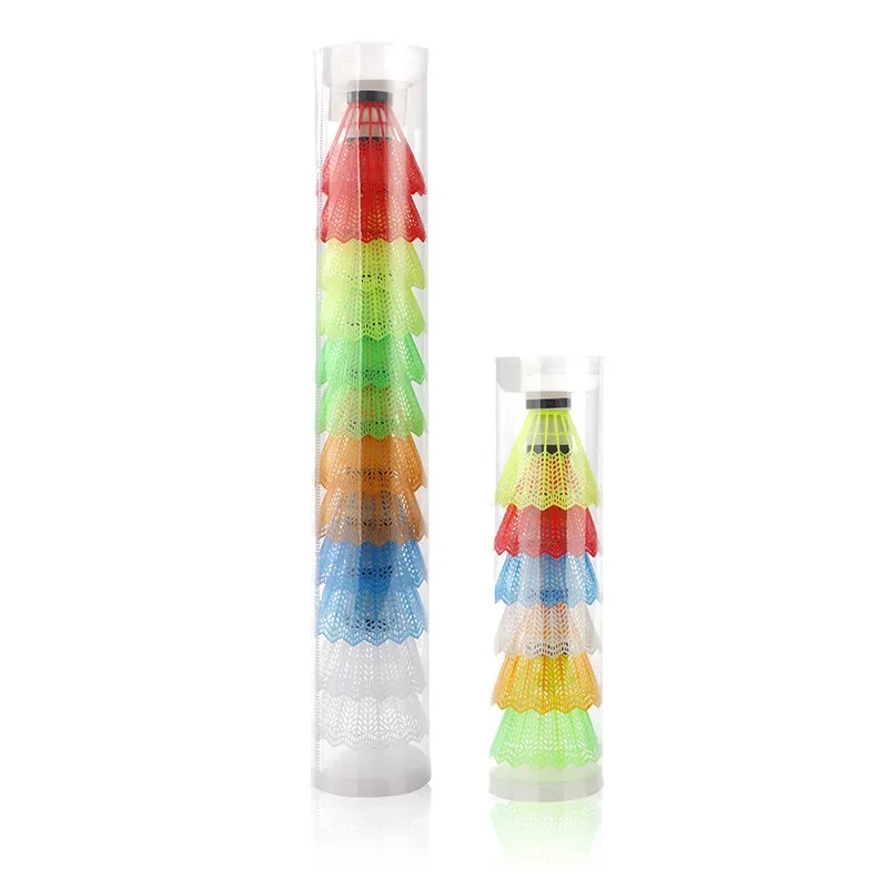12 Pcs/Set Colorful Shuttlecocks Badminton Foam Balls Leisure Sport Games
