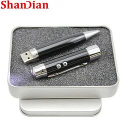 SHANDIAN-새로운 5-인-a U 디스크 4gb 16gb 32gb 64gb, 크리에이티브 맞춤형 선물 펜드라이브 다기능 펜 usb 플래시 드라이브 레터링