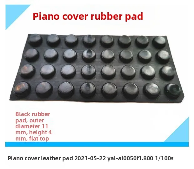 

Piano accessories piano top cover leather pad piano leather gasket rubber pad piano cover rubber pad