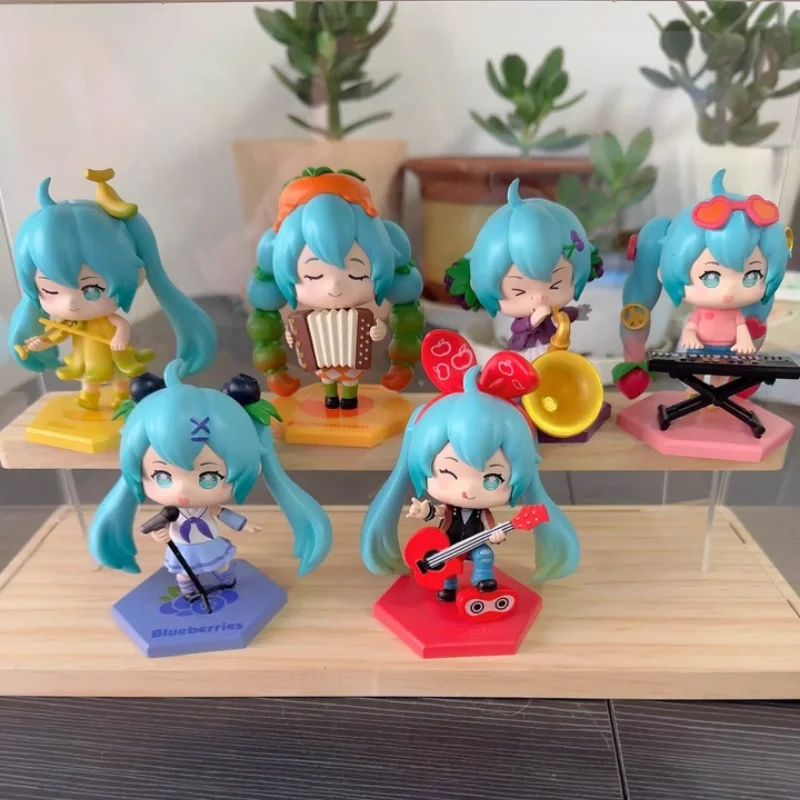 Miku Anime Figure Assembly Dolls Around Dolls Girls Cute Anime Blind Box Birthday Gift Fashion Doll Decor Girl Cute Surprise