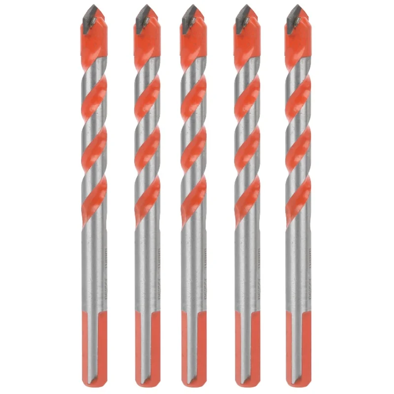 

5Pcs Multifunctional Drill Bit Hole Opening Carbide Triangular Handle Hardware Tools