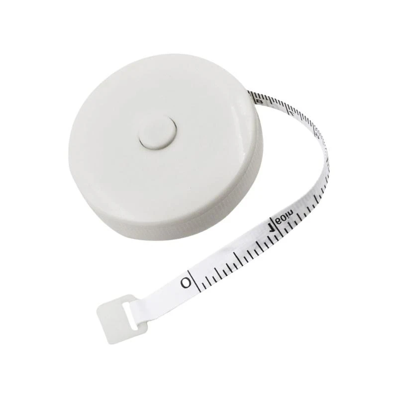 5ASD Portable Ropa Herramienta costura 60 pulgadas Cinta cinta Boby Cinta medición retráctil