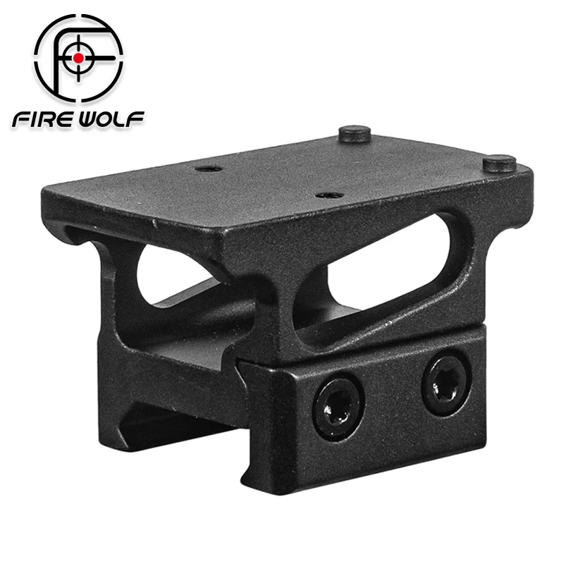 Support de montage RMR FIRE WOLF 23 mm, hauteur de montage absolue, rail Picatinny, support de viseur point rouge, en aluminium CNC, pour optique