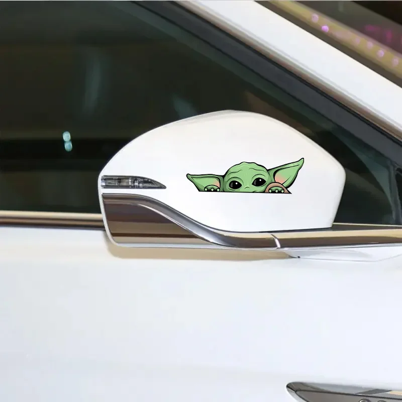 1 szt. Naklejka samochodowa - Naklejka z motywem kreskówkowym na korek wlewu paliwa i zderzak, do samochodów, ciężarówek, motocykli, ścian i laptopów