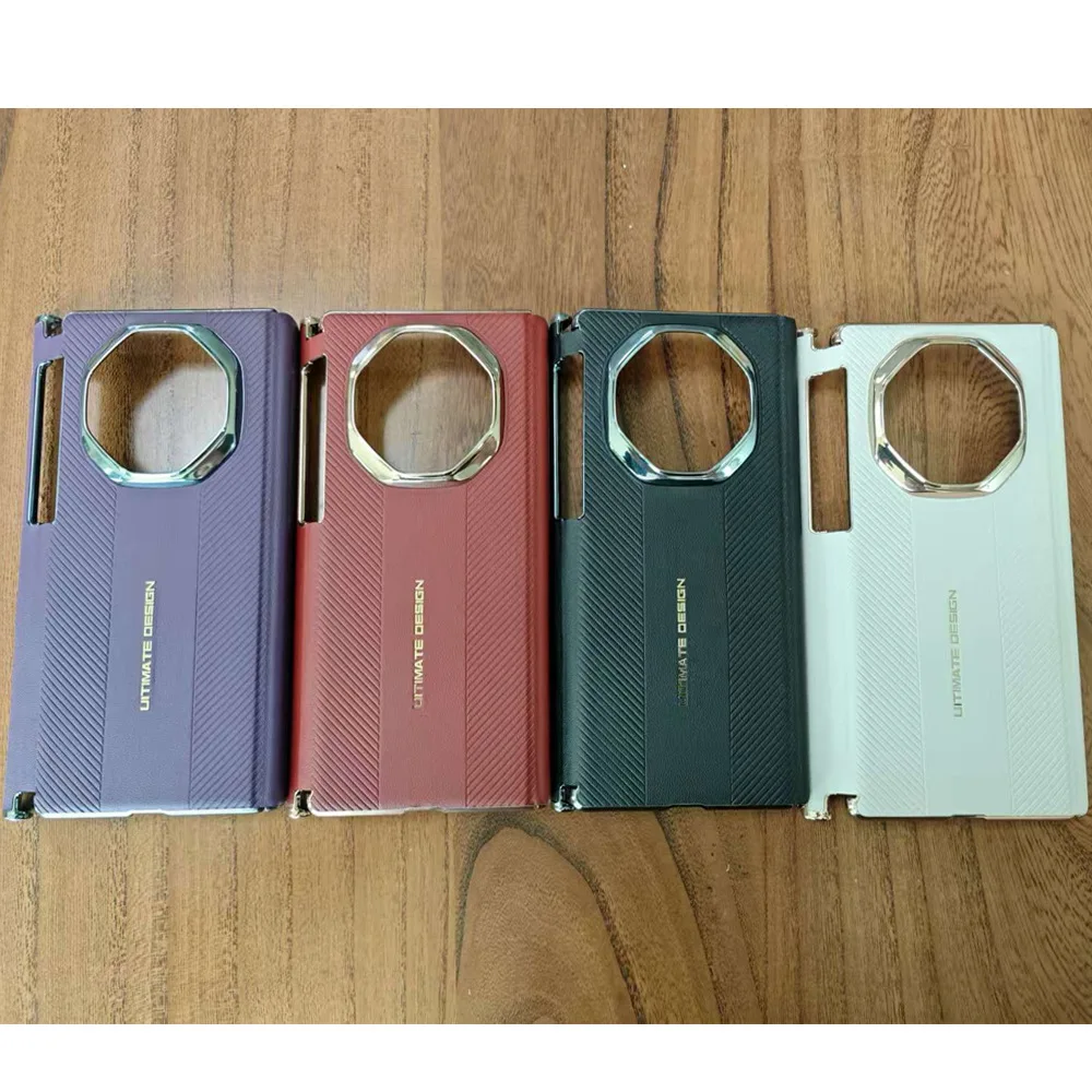 

Чехол для телефона Huawei Mate XTS, гальванический защитный чехол с магнитной присоской и двойным шарниром для Huawei Mate XT/XTs