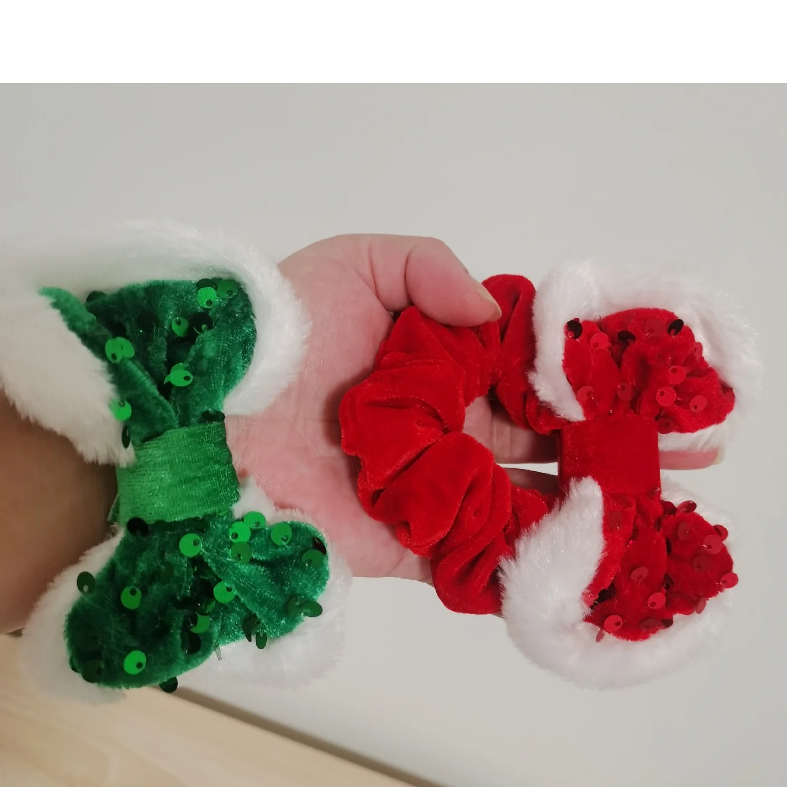 Dickdarm-Stirnband, Pferdeschwanz, Gummiband