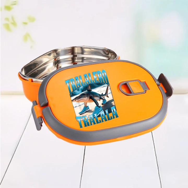 

Italian Brainrot Lunch Box 900ml Insulated Inner Container Lunch Box Cartoon Pattern Insulated Box Children's Birthday Gift