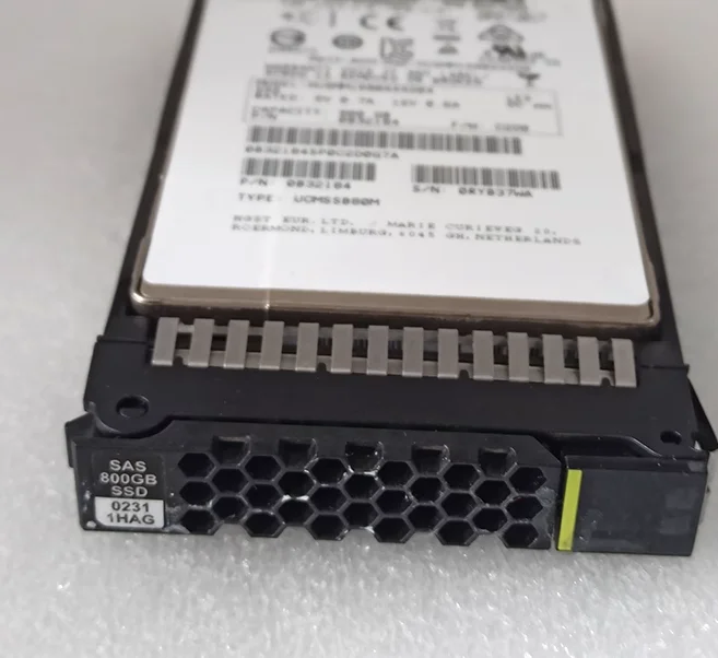 For 02311HAG 800G SAS 12GB SSD RH5885V3 2488HV5 server solid-state drive