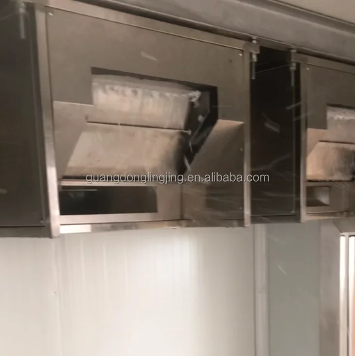6kW 500kg/24h Dual Compressor Ice Snow Falling Machine System for Zoo Animals Spa Park