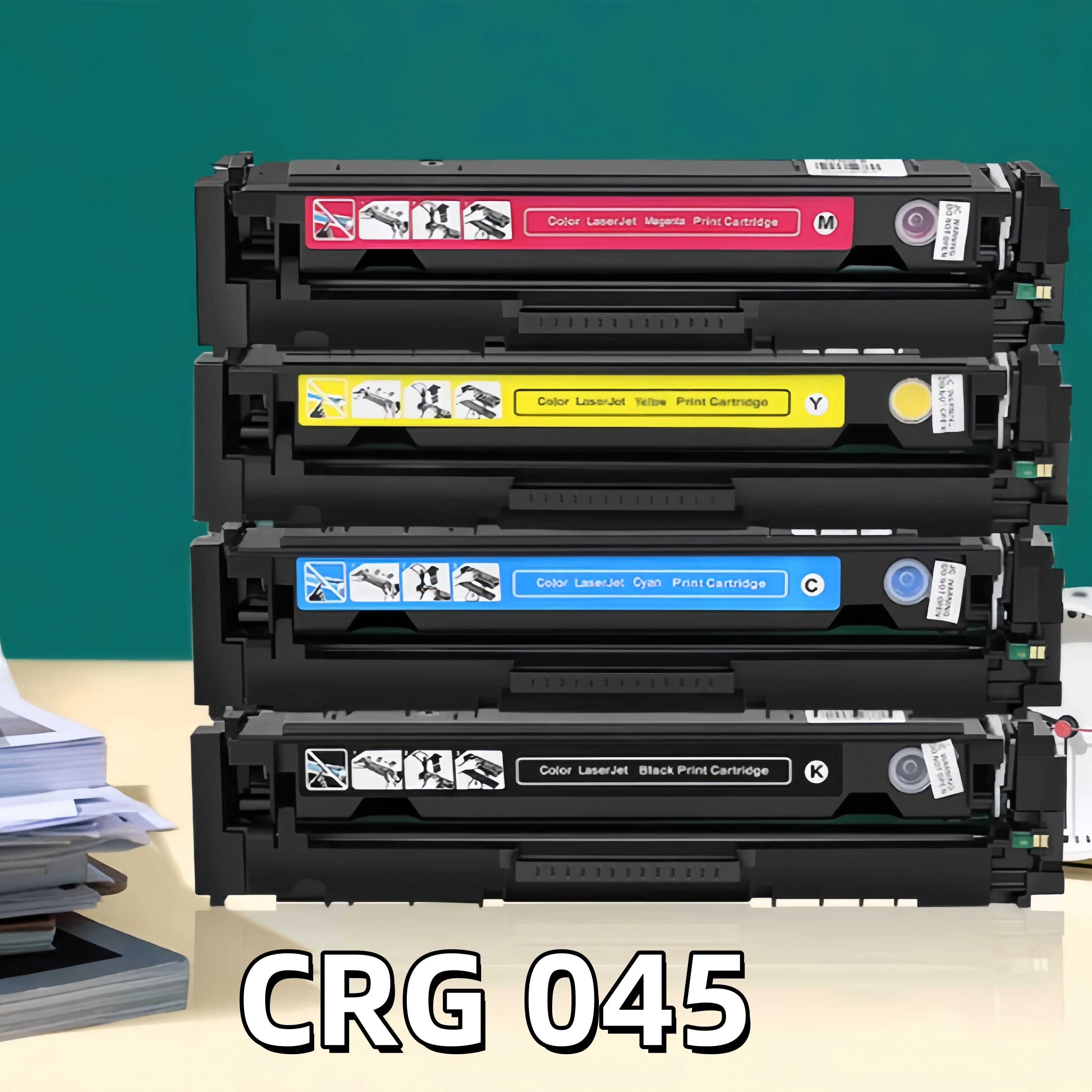 

4 шт. CRG-045 CRG045 картридж с тонером, совместимый для Canon MF634Cdw MF632Cdw MF631Cn MF633Cdw MF635Cx LBP611Cn LBP612C LBP612Cdw