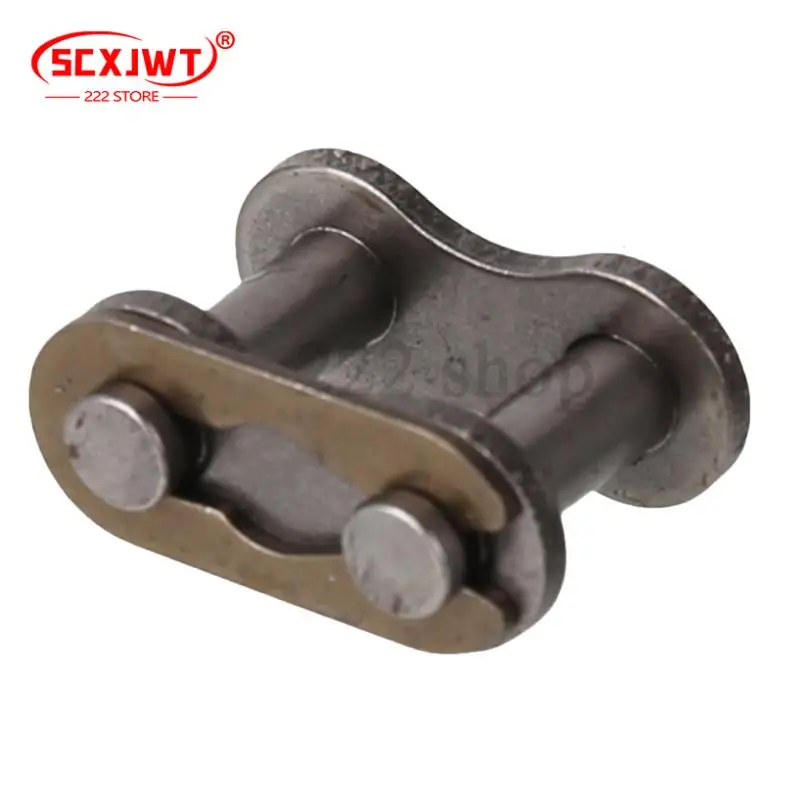 مشبك سلسلة بإبزيم كامل - سلسلة دوارة قصيرة من الفولاذ الكربوني بصف واحد لتطبيقات النقل الصناعي