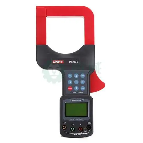 UNI-T UT253B Large Jaw Leakage Current Clamp Meter, AC Leakage Clamp Multimeter, 2000A, RS232,