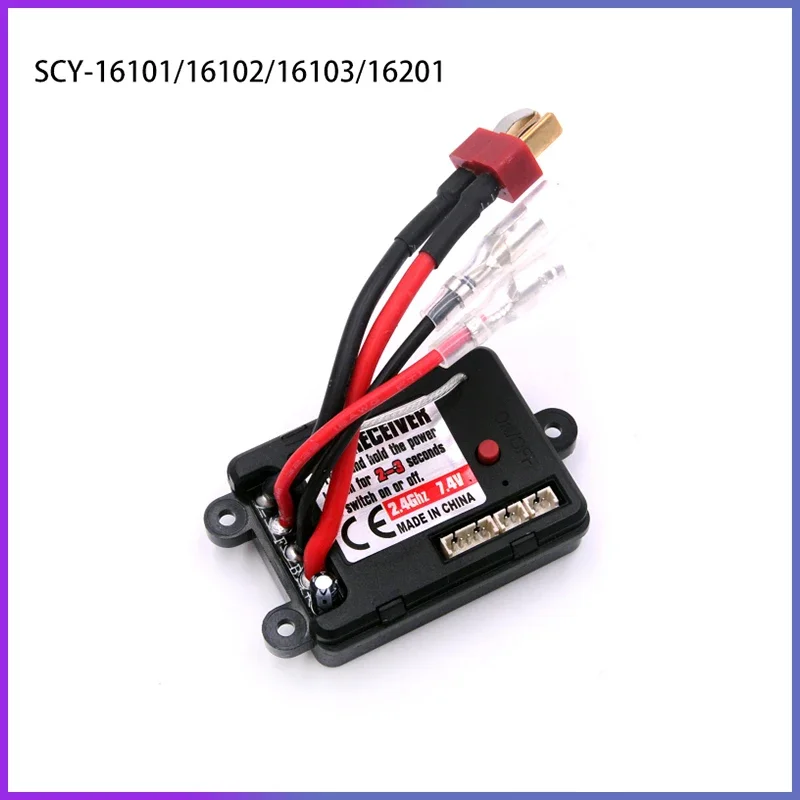 SCY 16101/16102/16103/16201 recambios de coche teledirigido placa de circuito receptor 16101-6047 telecontrolador 16101-6053 2,4G mando a distancia