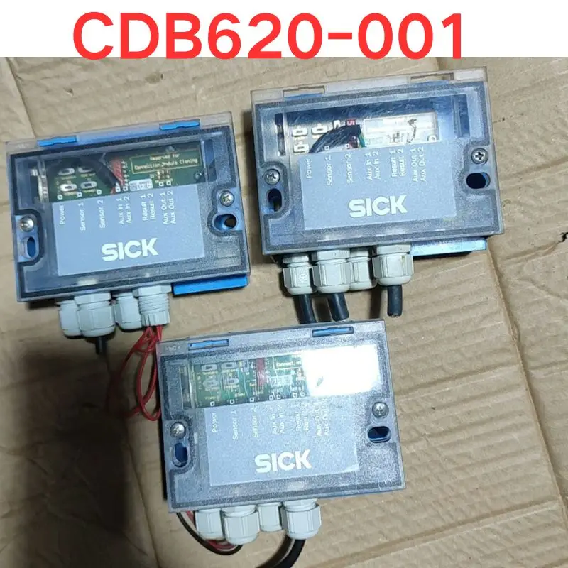 

Second-hand test OK SICK barcode scanning controller CDB620-001