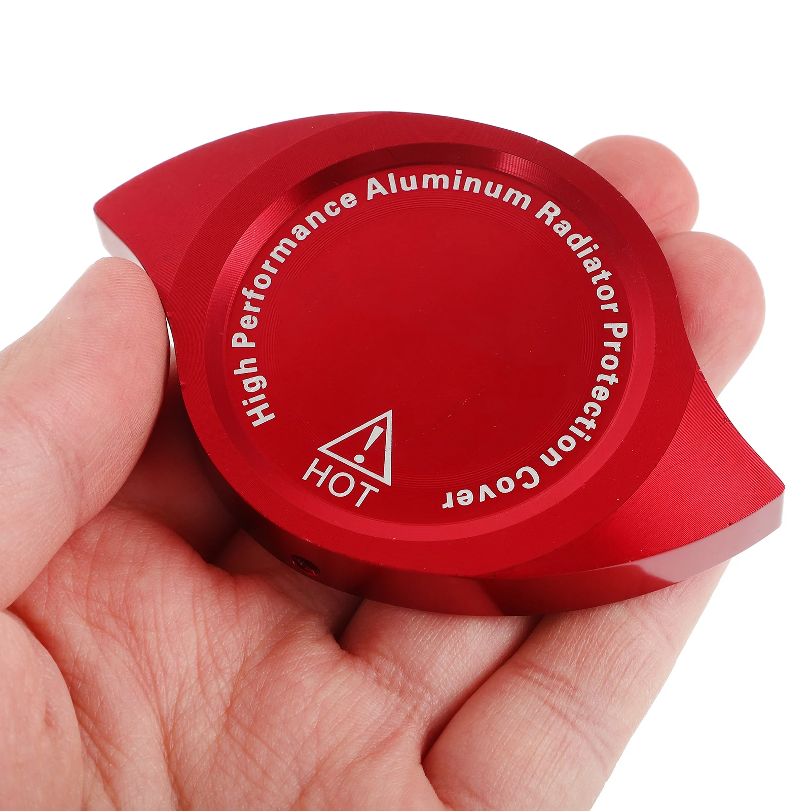 

Radiator Cap Coolant Reservoir Tank Cover Car Engine Oil Filler Replacement Decorative Metal Durable Easy Installation Universal