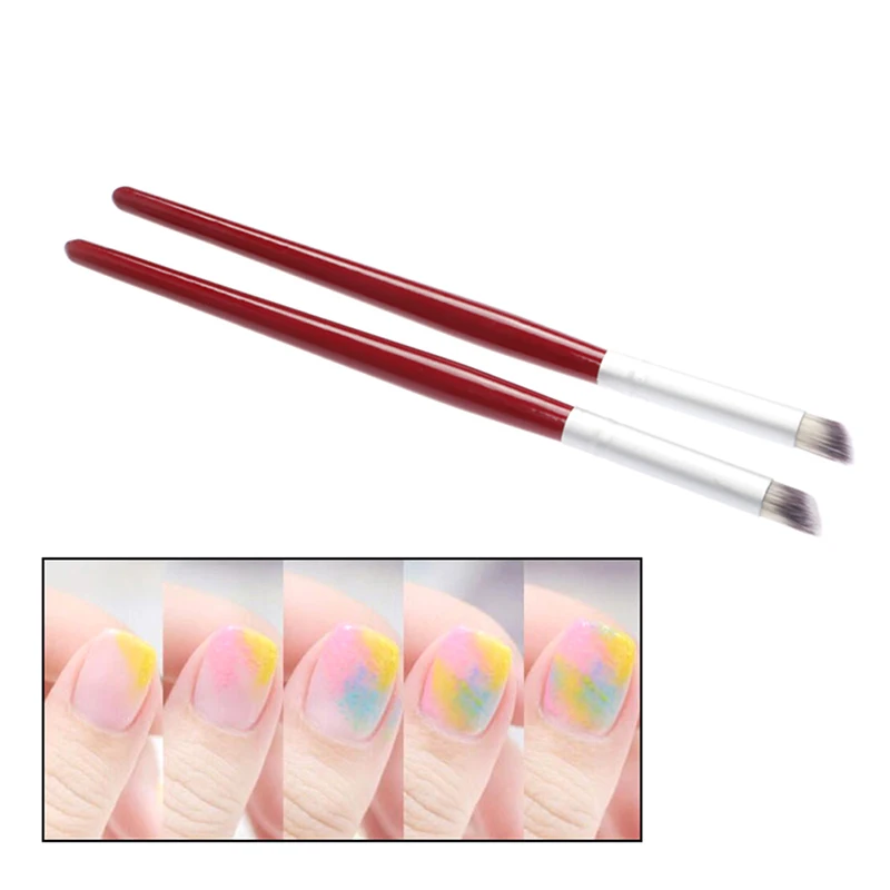 3Pcs Acrylic French Stripe Nail Brushes Set Manicure Ultra-thin Line Drawing Pen UV Gel Painting Brush Nails Accessories Tools