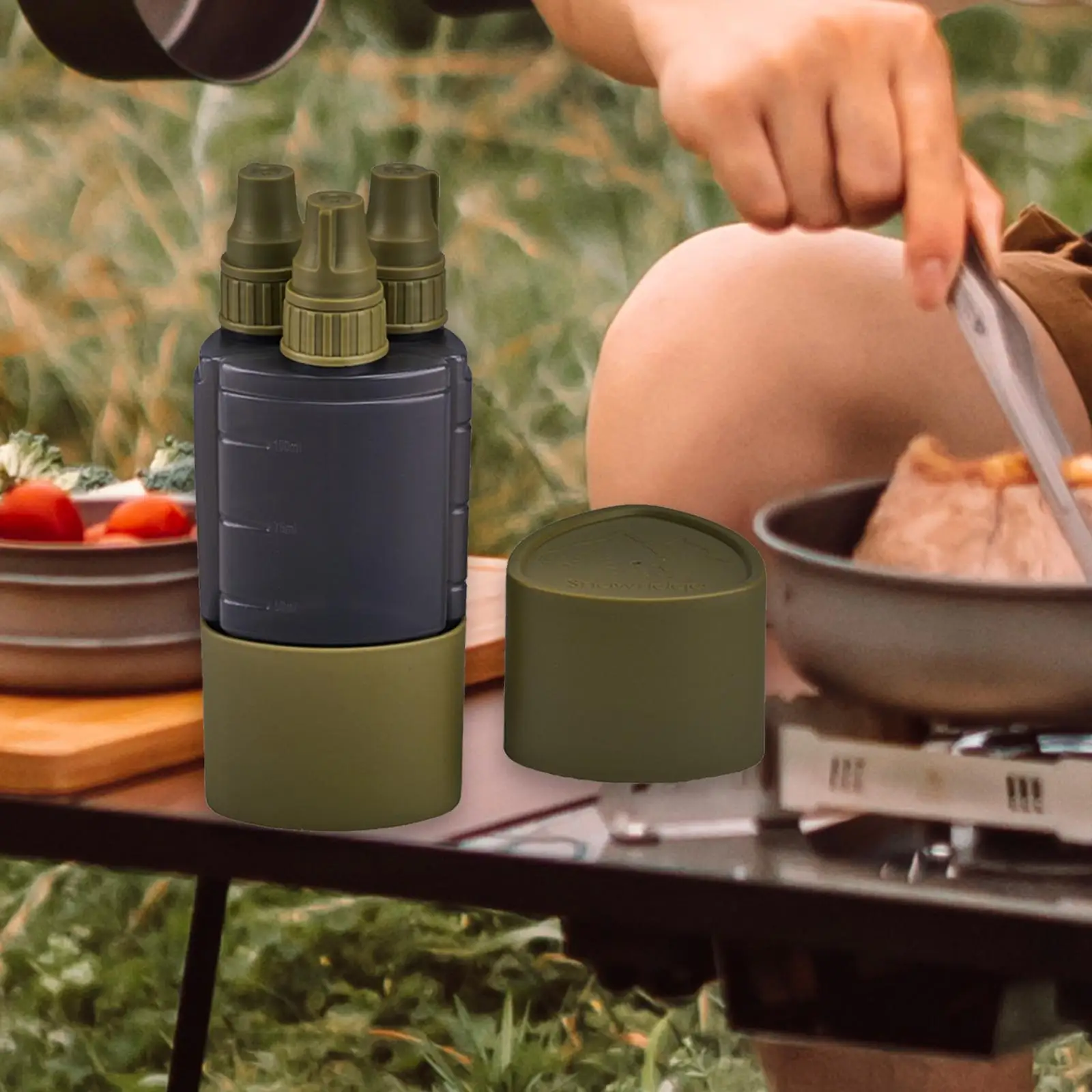 Бутылки для приправ для кемпинга, контейнеры для специй для пикника, барбекю на улице