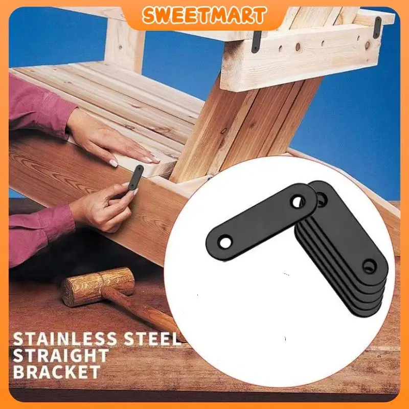 Stainless Steel L-Shaped Corner Brackets Thickened Heavy Duty Fasteners for Woodworking Furniture Cabinet Installation