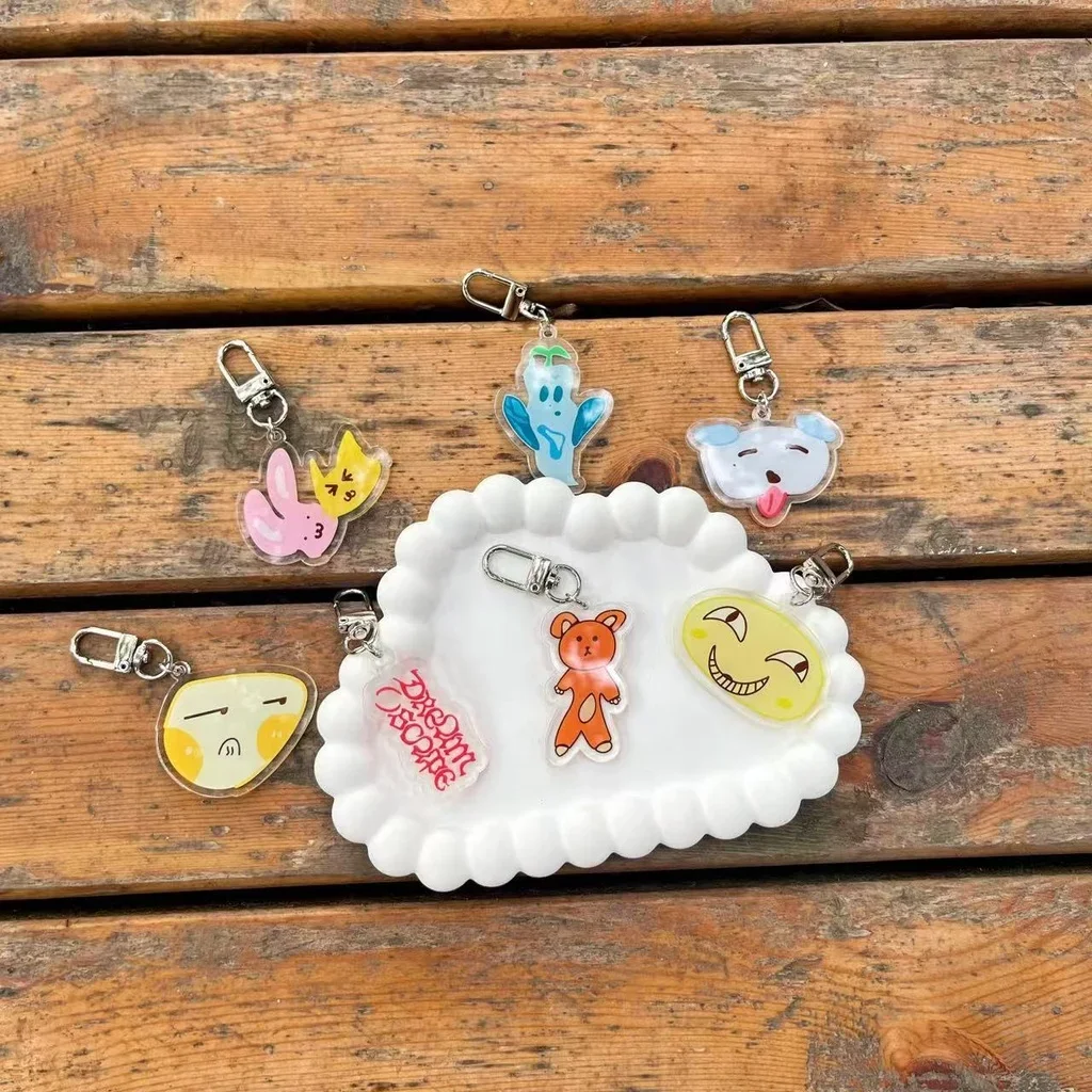 Kpop Idol Dream Jaemin MARK RENJUN Acrylic Keyring Cute Cartoon Keychain