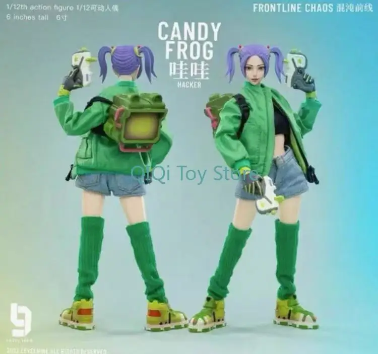 

JOYTOY LEVEL9, уровень 9, Chaotic Frontline Series, подвижная кукла CANDY FROG Wow