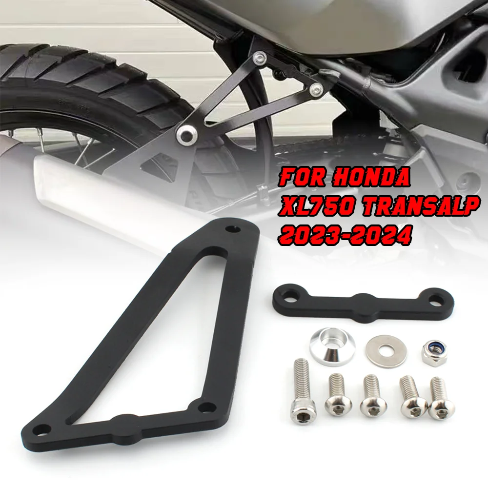 

Transalp750 Motorcycle CNC Aluminum Exhaust bracket Inkjet coating Exhaust Hanger For Honda XL750 XL 750 Transalp 2023 2024