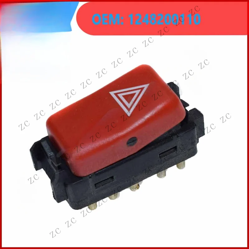 S+ 1248200110 New Warning Hazard Light Switch For Mercedes-Benz C280 400E 300E 300D
