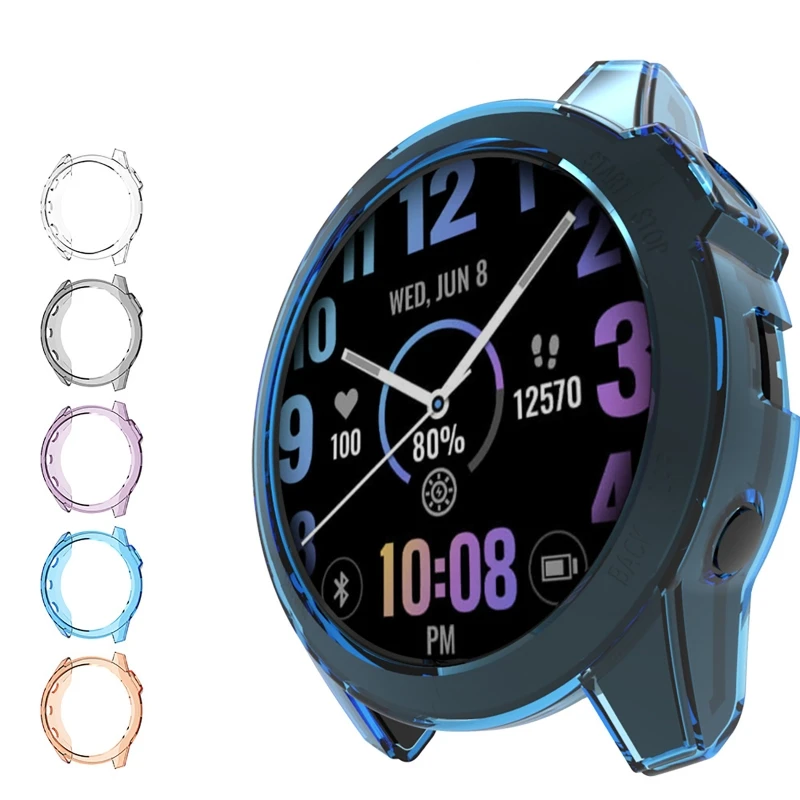 2024 New Smartwatch Housing Bumper Cover Frame Protect Soft Case Shell for Garmin Fenix 7