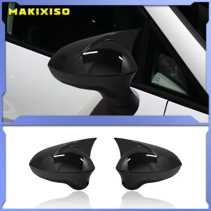 

Mirror Cover Piano Black Exterior Accessories For Seat Ibiza 2008 2009 2010 2011 2012 2013 2014 2015 2016 2017