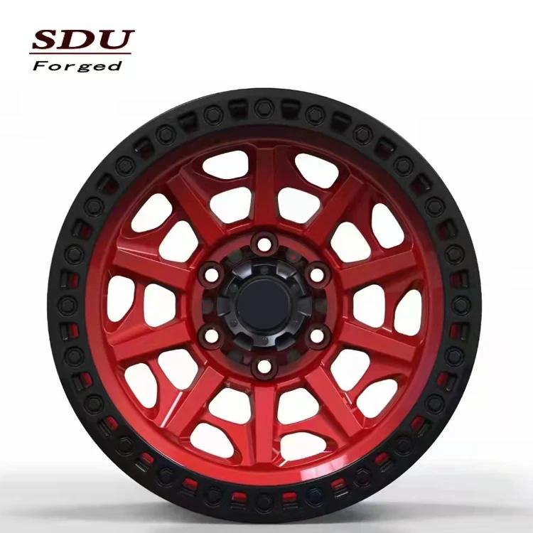 17x8 17x 8.5 True Forged Bead Lock 4x4 Wheels 18 Inch Beaded Lock Rims 6 Hole 6x139.7 8 Hole 8x165.5.1 Off-Road Wheel 17 18 20