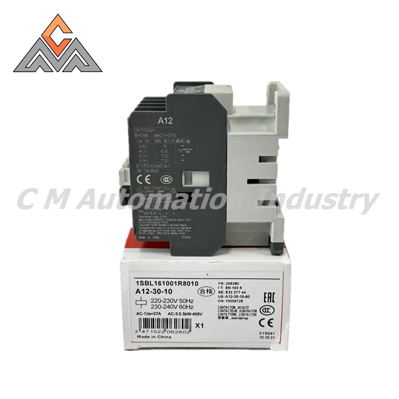 재고 ABB AC 접촉기 220V380V110V24V9A12A16A A9-30-10 A12-30-10 A16-30-10