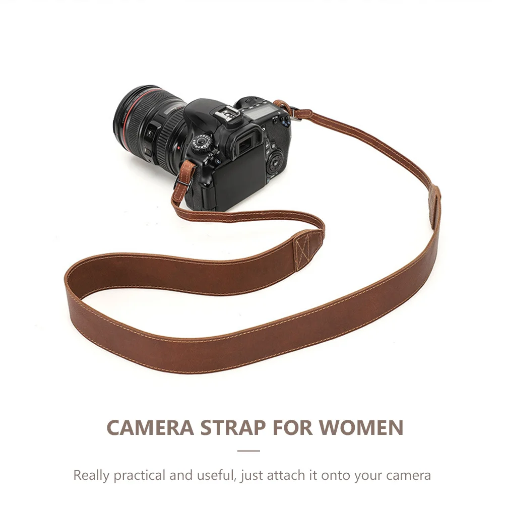 

Camera Shoulder Strap Adjustable Wide Lightweight Dslr Digital Camera Neck Strap Photography Accessory For Women Men