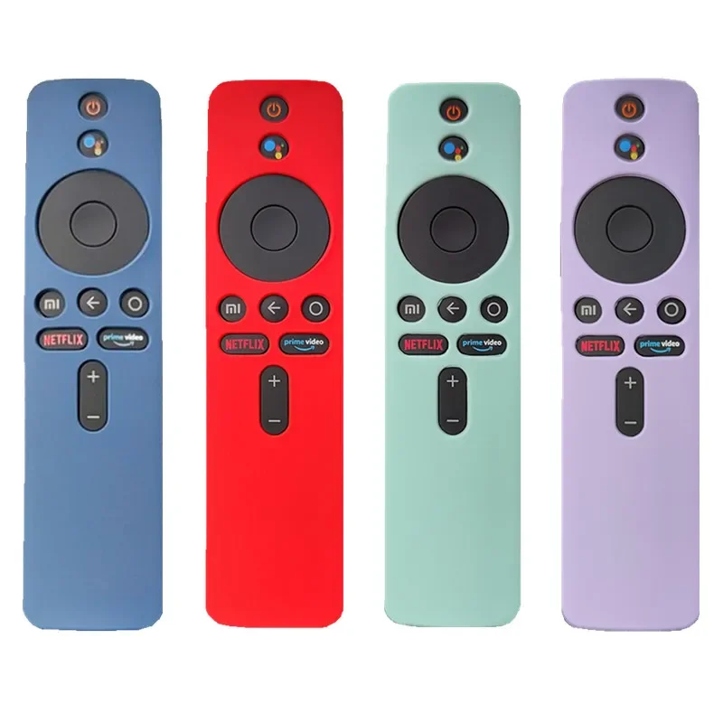 1pc Covers for Xiaomi Mi TV Box s Wifi Remote Control Case Silicone Shockproof Protector For Mi TV Stick 1080P