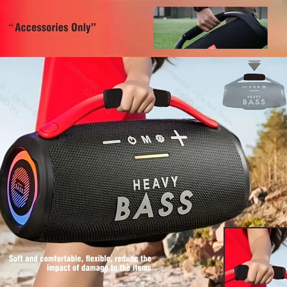 1 Pack Universal Speaker Wrist Strap Handle Pad & Protector for BOOMBOX 2, Easter Christmas Gift Idea - Speaker Not Included